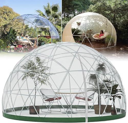Bubble Tent Pop Up Gazebo,Large 5-7 Person Igloo Dome,Outdoors Dome Event Shelter Garden Shade Party Tent Hot-Tub Gazebo with 4 X Removable Walls 3.6M/12FT