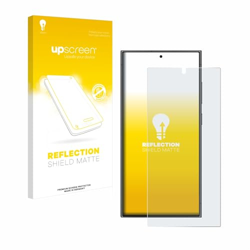 upscreen Schutzfolie für Samsung Galaxy S24 Ultra (case-friendly) | Entspiegelter Displayschutz Made in Germany Anti-Reflex Displayschutz-Folie Matt Anti-Fingerprint