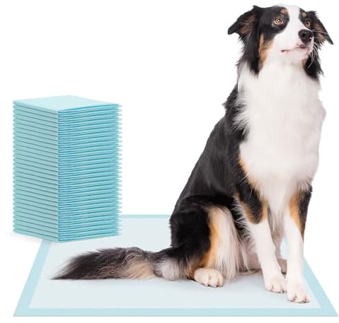 30x ARNOMED® Welpen Unterlagen 60x90cm, Saugfähige PIPI Matten für Hunde & Welpen, Puppy & Dog Pads, Trainigspad, Inkontinenzunterlagen Hund, Hundeunterlagen PIPI, Matten Auslaufsicher