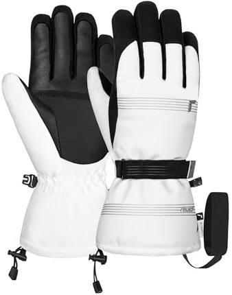 Reusch Skihandschuhe für Damen | extra warm mit Echt-Daunen-Isolation | wasserdichte, winddichte & atmungsaktive Winterhandschuhe, für Ski, Piste & Outdoor, Größe 6-8,5, Cozy Down R-TEX XT