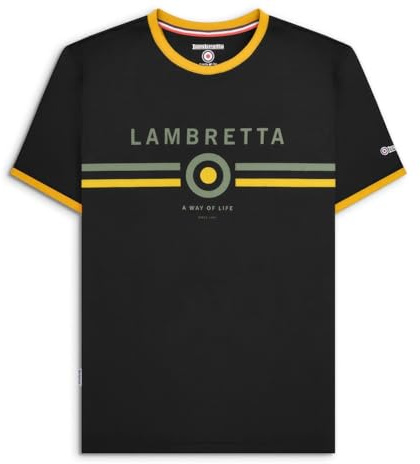 Lambretta Mens Ringer T-Shirt