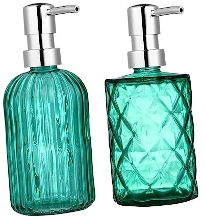 MUSISALY 2pièces Bouteille Verre pour sous-Bouteille Bouteille Verre pour Douche Vide Vide pour Shampoing De Stockage pour Shampoing à Presser