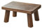 CHZIMADE Small Wooden Stool Plant Stand Indoor Step Stool Portable One Step Stool for House Bedroom Bathroom 30CM