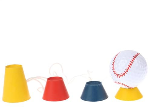 Gummi-Winter-Golf-Tees – langlebige Gummi-Golf-Tees | Golf-Tee mit verschiedenen Höhen | Simulator-Golf-Tees | Heimfahrt-Matte Training Übung | 4 Stück Simulator-Trainingszubehör