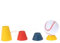 Gummi-Winter-Golf-Tees – langlebige Gummi-Golf-Tees | Golf-Tee mit verschiedenen Höhen | Simulator-Golf-Tees | Heimfahrt-Matte Training Übung | 4 Stück Simulator-Trainingszubehör