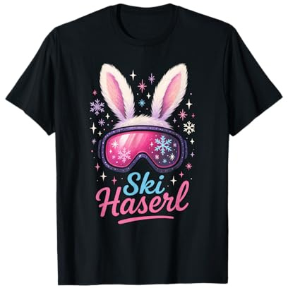 Ski Haserl - Skihaserl Aprés Ski Skihase Skifahren T-Shirt
