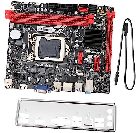 FUNNETOYU 1155 Scheda Madre Asse Computer Mother Board Pcb Nero