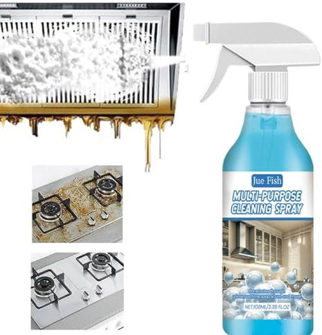 Splash Spray, 2025 New Upgrade Stove Splash Foam Cleaner, Multipurpose Handheld Kitchen Spray for Kitchen, Cabinet, Countertops, Ovens (1 Pcs)