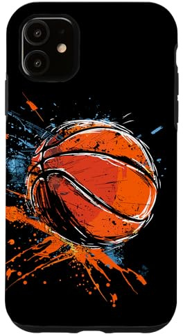 Hülle für iPhone 11 Basketball Ball Streetart Basketballfeld