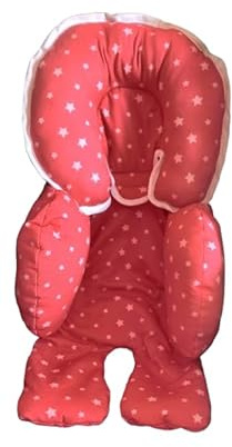 moon-bebe Antiallergischer Universal-Verkleinerer für Babyschale, Autositz und Kinderwagen (Rosa)