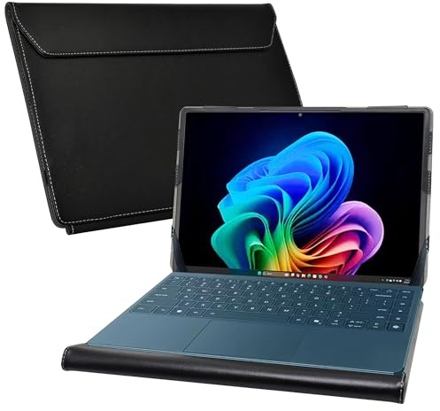 Étui Coque pour Acer Chromebook Plus 514 CB514-4HT CB514-4HT-375Z/Chromebook Plus Enterprise 514 CBE594-1T CBE594-1T-33PQ,funda Para ASUS Chromebook Flip CX1 CX1400FKA-AS88F,Noir