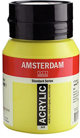 Amsterdam Standard Series Acrylfarbe Flasche 500 ml Grüngelb 243 (17722432)