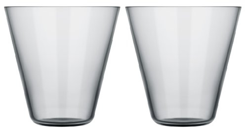 Iittala Kartio Trinkgläser, Grau, 2 Stück