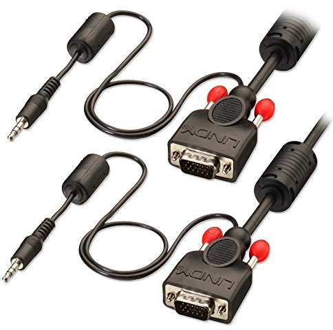 LINDY 37302 Cavo VGA & Audio Premium M/M, 7.5m