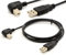 Tomost 1.5M Druckerkabel USB 2.0 A Stecker rechtwinklig Zündkabel 480 Mbps High Speed-Kabel-Adapter Scanner Verlängerungskabel nach B (LEFT)