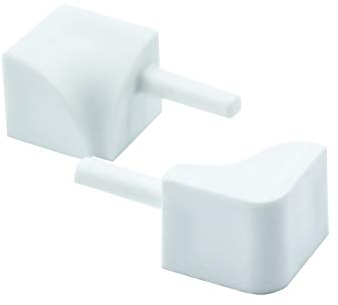 PVC Viertelkreis Fliesenschiene Fliesenprofil Kunststoff weiß L250cm 8mm Inneneck (1 Stück)
