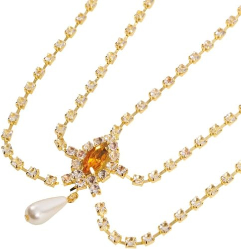 FIESTAS GUIRCA 20er-Jahre-Kopfschmuck Charleston für Damen Gold - Gold