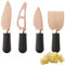 Taylors Eye Witness Brooklyn Rose Gold Four Piece Cheese Knife Set - Hard Plated Blades and Soft Grip Handles for Easy Control & Comfort. No Quibble 2 Year Guarantee. Great Knives.