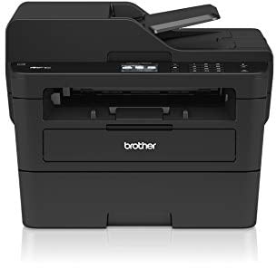 Brother MFCL2730DW - Impresora multifunción láser monocromo con fax, pantalla táctil e impresión dúplex (34 ppm, USB 2.0, Wifi, Ethernet, Wifi Direct, procesador de 600 MHz, memoria de 128 MB) negro