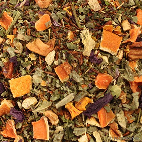 Kräutertee aromatisiert Schweizer Kräutertee Natürlich 1000g mit Orange-Minze-Geschmack Nachfüllpack Lose