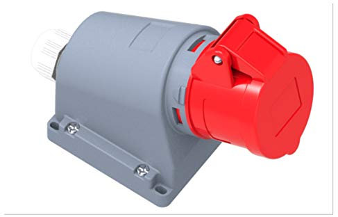 Wandsteckdose Steckdose Wanddose CEE 32A 380/415V 5-polig 6h IP44