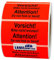 Warnetiketten 100 x 50 mm - Paket Aufkleber Vorsicht! Bitte nicht knicken! Attention! - 1.000 Versandaufkleber auf 1 Rolle(n), Papier selbstklebend