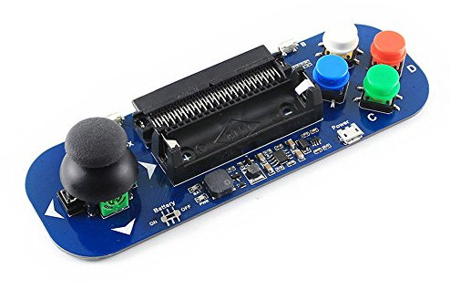 iHaospace Gamepad Expansion Module Joystick and Buttons Board for BBC Micro: Bit Onboard Buzzer Can Play Music