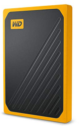WD 500 GB My Passport Go Portable SSD - Amber Trim