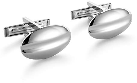 STERLL Herren Manschettenknöpfe Cufflinks Silber 925 vergoldet Schmucketui Geschenkideen für Männer