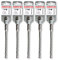 WERHE ® Profi 5 tlg. SDS Plus Betonbohrer 6 x 160 mm Hammer Stein Beton Quadro X Vierfachschneide Kreuzschneide