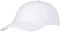 Pembroke Dad Cap, Flache Basecap, Low Profile, Dad Hat, Sommer Mütze, Washed Cotton, Damen und Herren, Einstellbar, Weiß