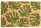 Nicola Spring Coir -Türmatte - 60 X 40cm - Monstera