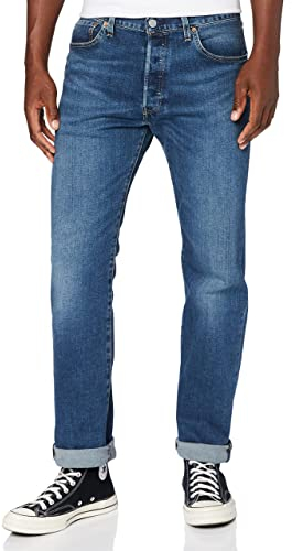 Levi's Men's 501 Original Fit Jeans, Ubbles, 32W / 32L