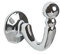 New Edge Blinds Pair of Metal Tieback Hooks for Curtains (Chrome)
