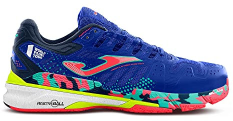 Joma Zapatillas de pádel-T. Slam Men, Zapatos de Tenis Hombre, Royal Coral, 40 EU