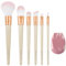 EcoTools Limited Edition Make-up-Pinsel und Schwamm-Set, Make-up-Mixer und Gesichtspinsel, nahtlose Anwendung und aufbaubare Abdeckung, 7-teiliges Geschenkset