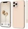 ElestBela iPhone 11 Pro Phone Cases, Silicone Case, iPhone 11 Pro Ultra Thin Slim with Microfibre, Scratch-Resistant All-Round Protective Case for iPhone 11 Pro 6.1 Inch Khaki