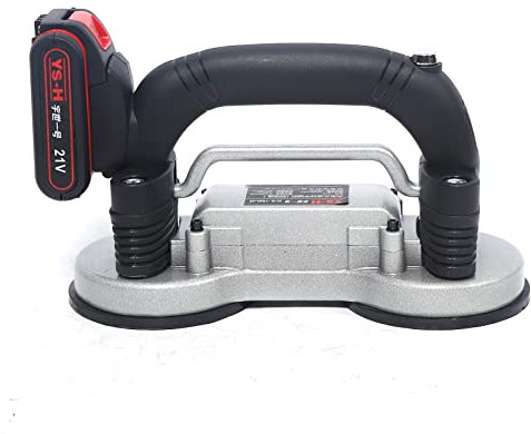 Tile Automatic Leveling Machine Vibrator Double Aluminum Suction Cup Electric Tiling Tool Floor Laying Ceramic Paving Professional Tiler for Adjustment Handheld Cordless Flooring Wet Saw Cutter