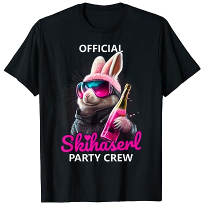 Skifahren Official Skihaserl Party Crew | Apres-Ski T-Shirt