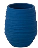 J-Line Fiesta Vase, Keramik, Blau, Small