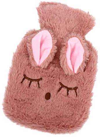 Healvian 1 Juego bolsa de agua caliente cuidado personal heating pad botellas de agua caliente botella de agua fria y caliente mini calentador calefactor portátil lindo