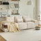 GM Ultra Dreisitzer-Sofa 228x73cm, Couch mit Stauraum 3 Sitzer, Ecksofa mit Pet Sofagarnituren, Sofa mit Schlaffunktion, Luftsofa fur Wohnzimmer, Beige