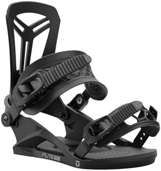 Union – Fijación de Snowboard Flite negra para hombre, talla m – negro