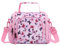 VASCHY Bolsa Termica Infantil, Bolsa Almuerzo Grande para Niño Niña Bolsa Porta Alimentos con Correa de Hombro Desmontable Bolsa Merienda Nevera Infantil para Picnic Colegio Viaje, Rosa Mariposa