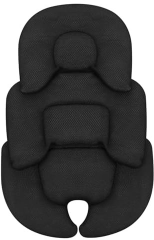 Kalastussaari Infant Car Seat Insert,Baby Carseat Head & Body Support,Infant Stroller Cushion,Double-sided Mesh Breathable Liner & Warm Polar Fleece Baby Car Seat Washable Mat for Newborn Toddler