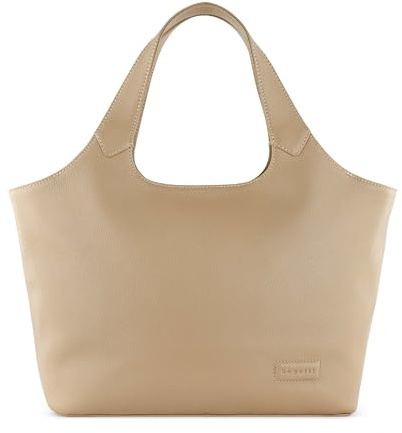 bugatti Elsa Systembag M aus Rindleder, Damentasche mit 3 extra Taschen inkl. Laptopfach (13)