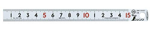 Shinwa pickup scale cm display Silver 15cm 13131