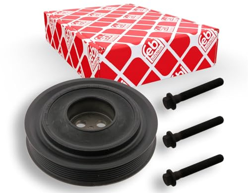 febi bilstein 33679 Riemenscheibe (entkoppelt) für Kurbelwelle, mit Schrauben, 1 Stück