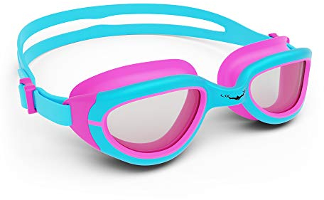 AqtivAqua JR Gafas Natacion Niño Niña Gafas Piscina Niños (Violeta/Azul)