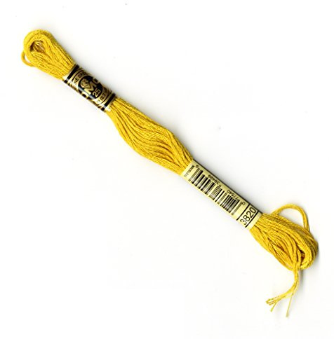 DMC 117MC-3820 Embroidery Floss Cotton 3820 Yellow 8m